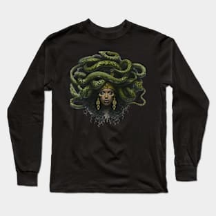 Black Medusa 1 Long Sleeve T-Shirt